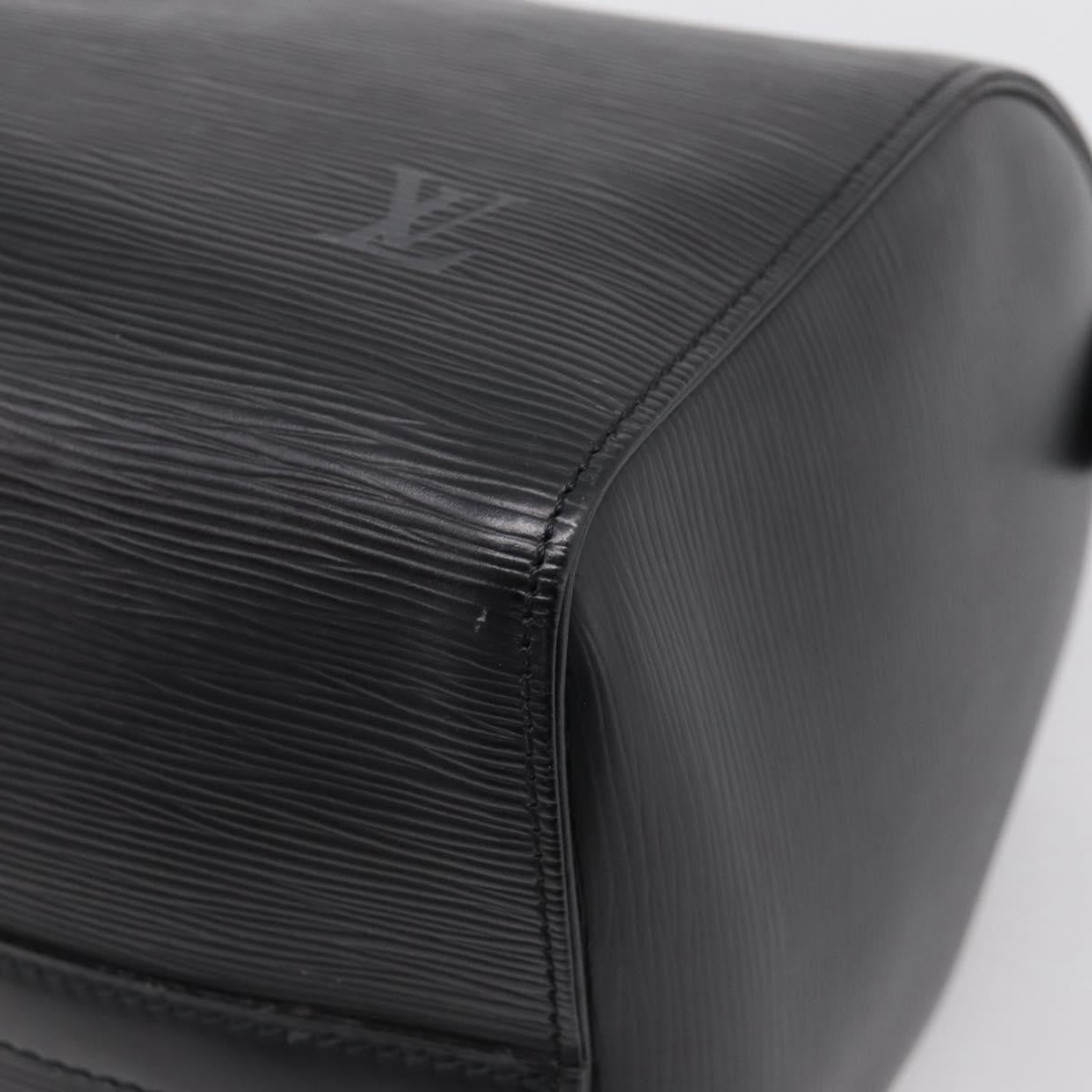 Louis Vuitton Speedy Epi Leather, Black, Leather, Handbag