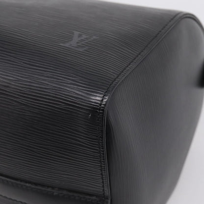 Louis Vuitton Speedy Epi Leather, Black, Leather, Handbag