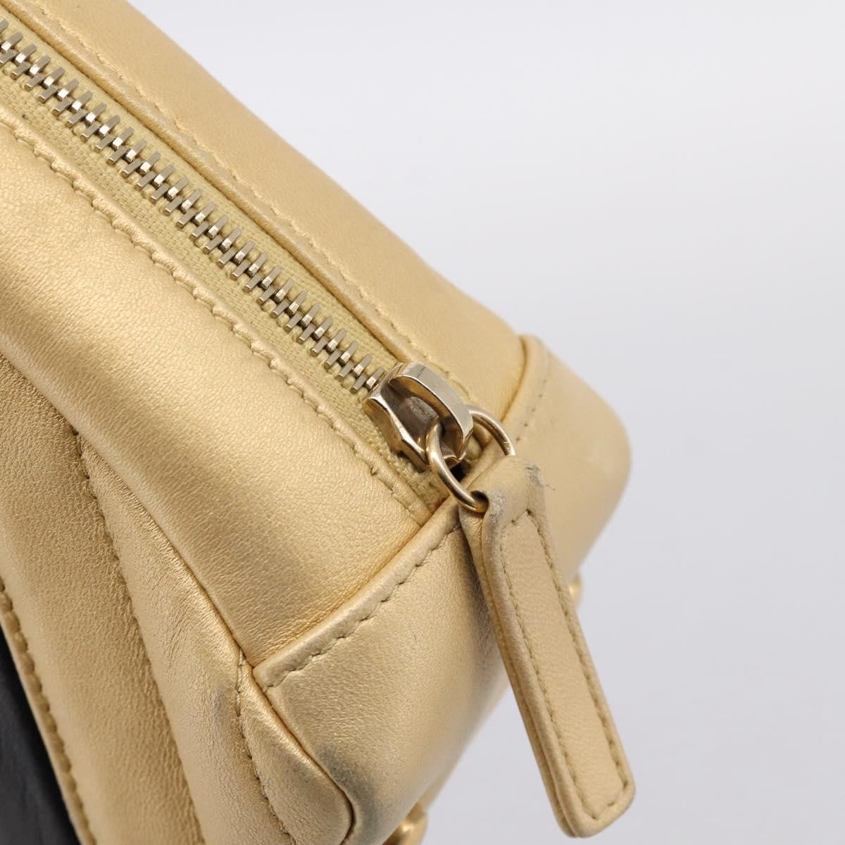 Chanel Camera Chevron Lambskin, Beige, Leather, Shoulder Bag