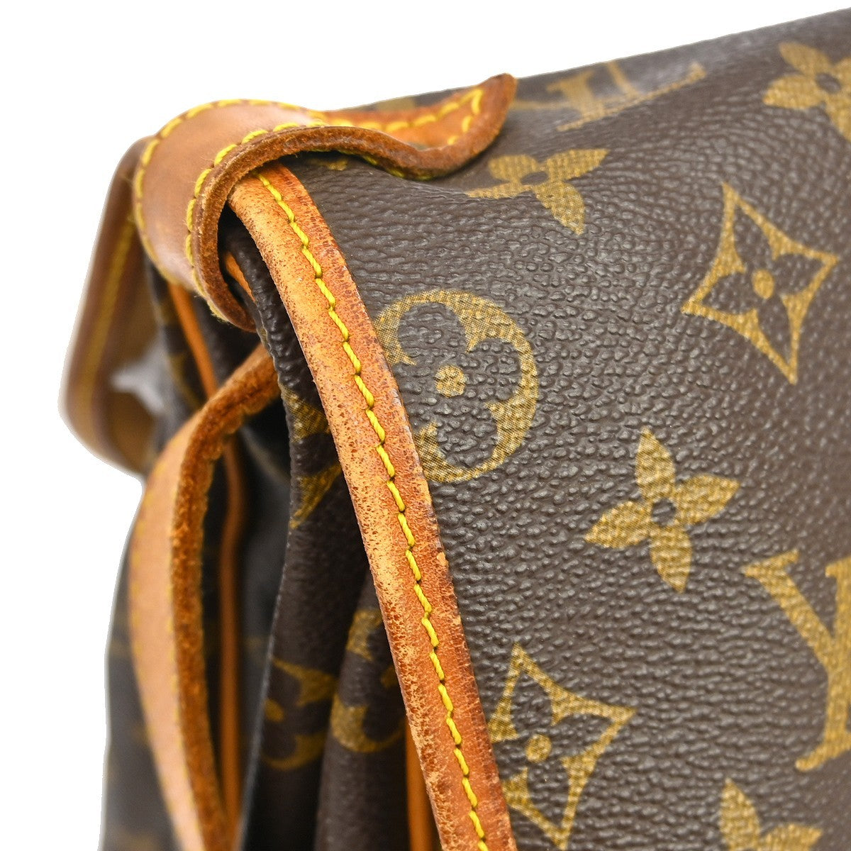 Louis Vuitton Saumur Monogram, Brown, Canvas, Shoulder Bag