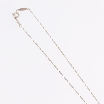 Tiffany & Co. Elsa Peretti Open Heart Pendant Sterling Silver, Silver, Sterling Silver, Necklace