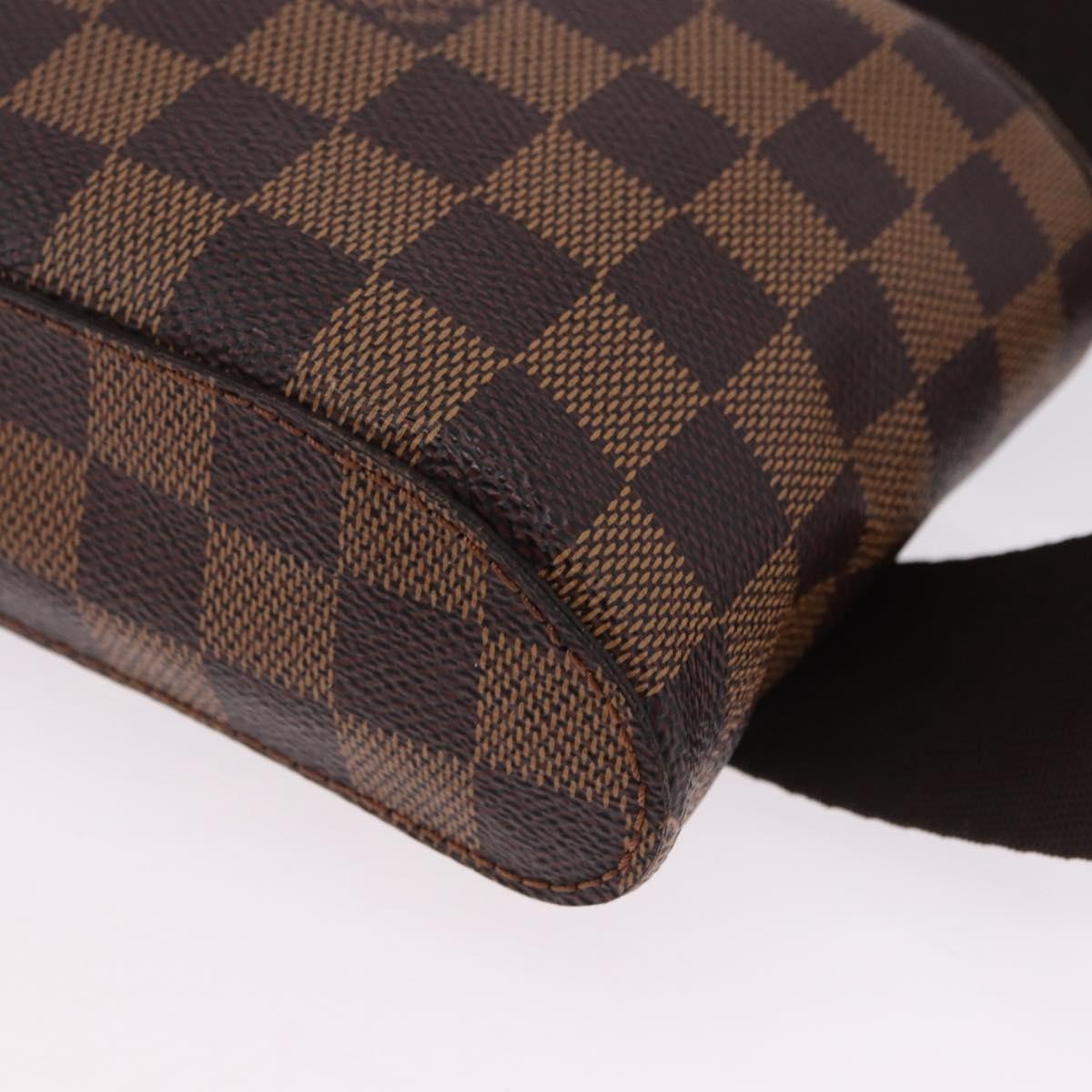 Louis Vuitton Geronimos Damier, Brown, Canvas, Clutch