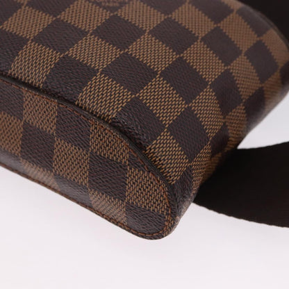 Louis Vuitton Geronimos Damier, Brown, Canvas, Clutch