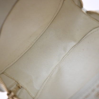 Chanel Chanel 19 Quilted, White, Leather, Clutch