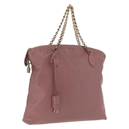 Louis Vuitton Lockit Chain Boudoir Leather, Pink, Leather, Handbag