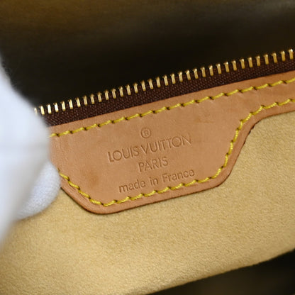 Louis Vuitton Looping Monogram Canvas, Brown, Canvas, Handbag