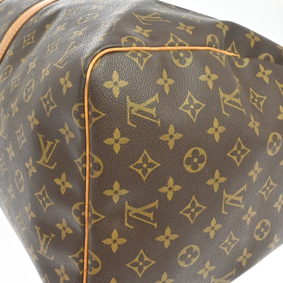 Louis Vuitton Keepall Monogram Canvas, Brown, Canvas, Travel Bag