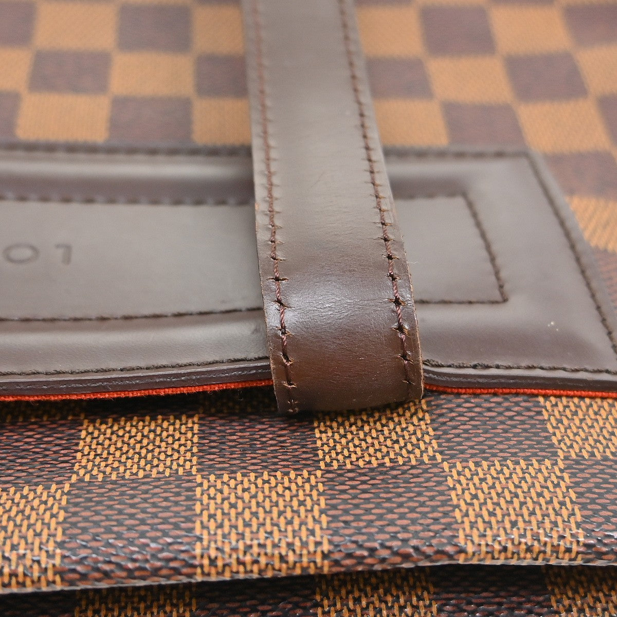 Louis Vuitton Clifton Damier Ebene, Brown, Canvas, Tote Bag