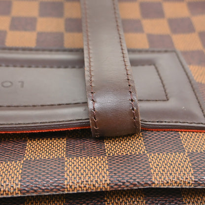Louis Vuitton Clifton Damier Ebene, Brown, Canvas, Tote Bag