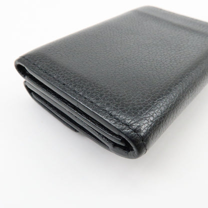 Louis Vuitton Lockmini Leather, Black, Leather, Wallet