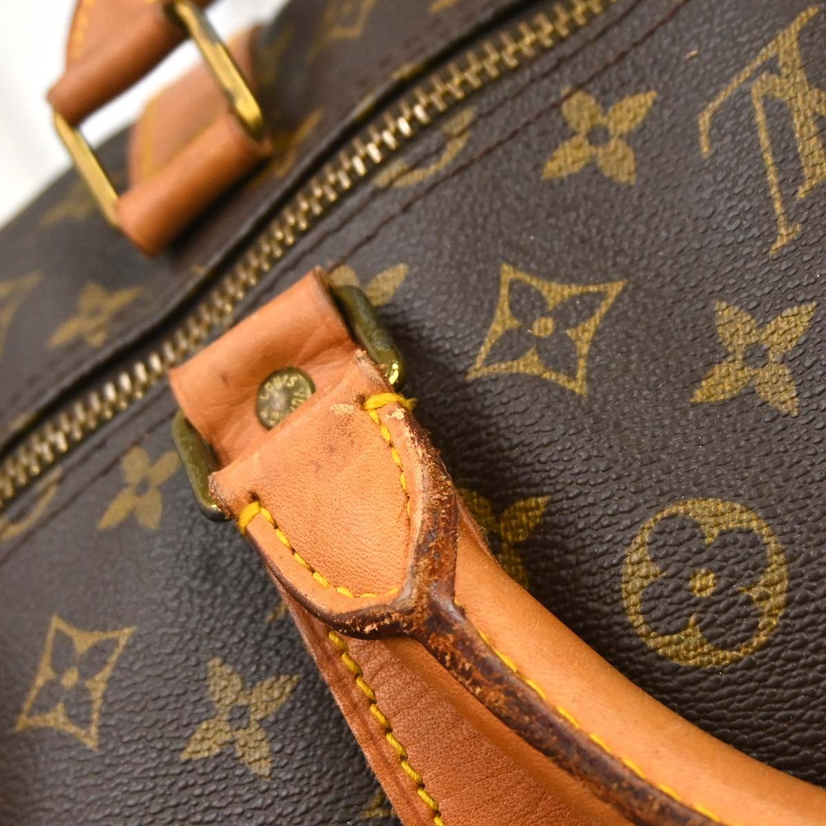 Louis Vuitton Keepall Monogram Canvas, Brown, Canvas, Travel Bag