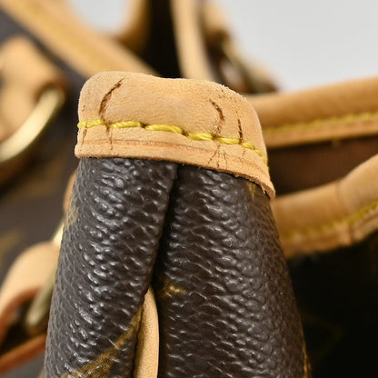 Louis Vuitton Batignolles Monogram, Brown, Canvas, Tote Bag