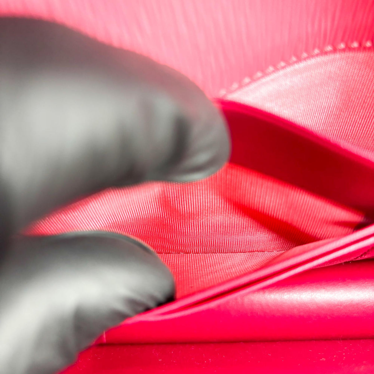 Prada Flap Vitello Move, Red, Calfskin, Shoulder Bag