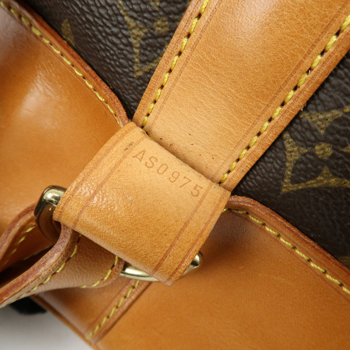 Louis Vuitton Randonnee Monogram Canvas, Brown, Canvas, Backpack