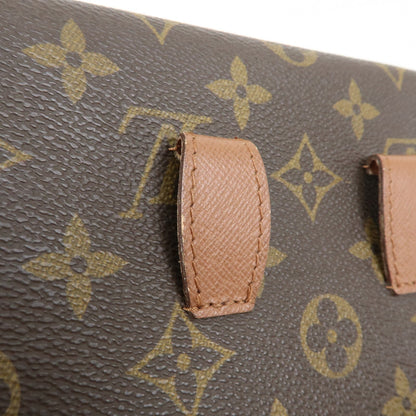 Louis Vuitton Pochette Arche Waist Monogram Canvas, Brown, Canvas, Handbag