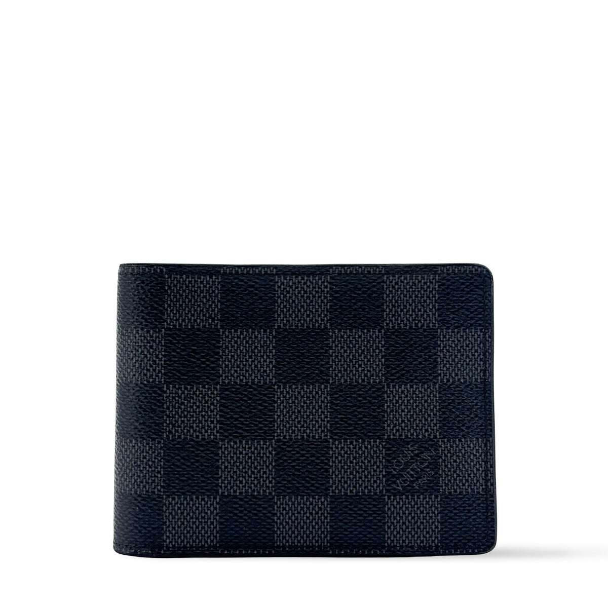 Louis Vuitton Multiple Damier Graphite, Black, Canvas, Wallet