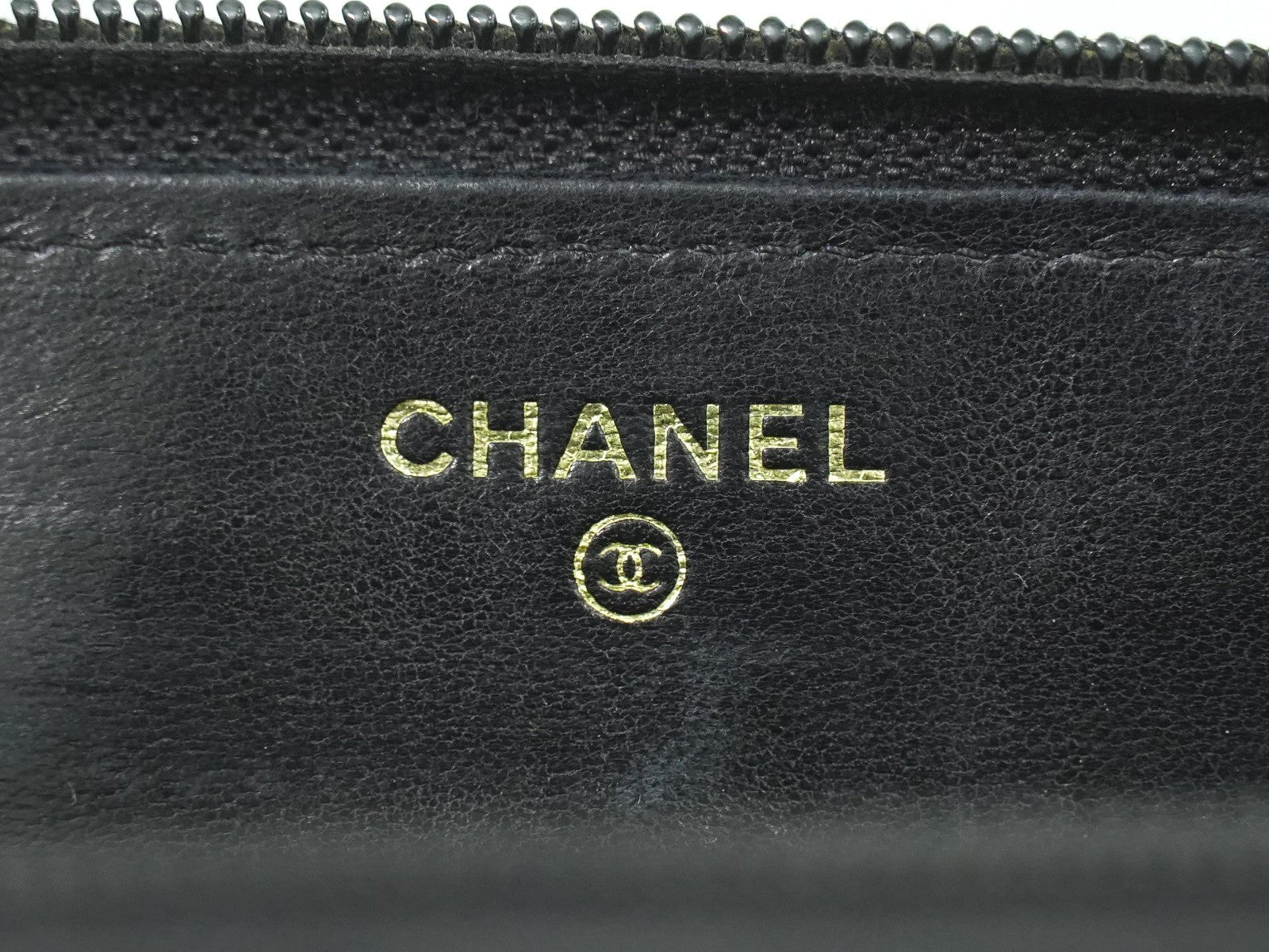 Chanel Timeless CC Zipped Caviar, Black, Leather, Wallet