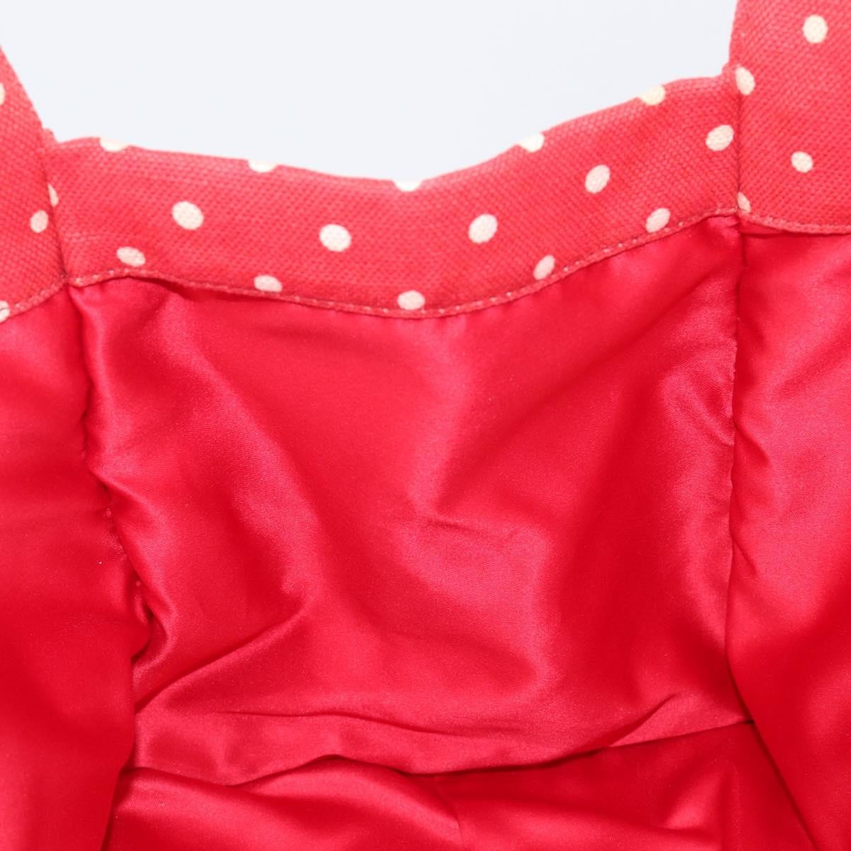 Miu Miu Beau Top Handle Leather, Red, Canvas, Handbag