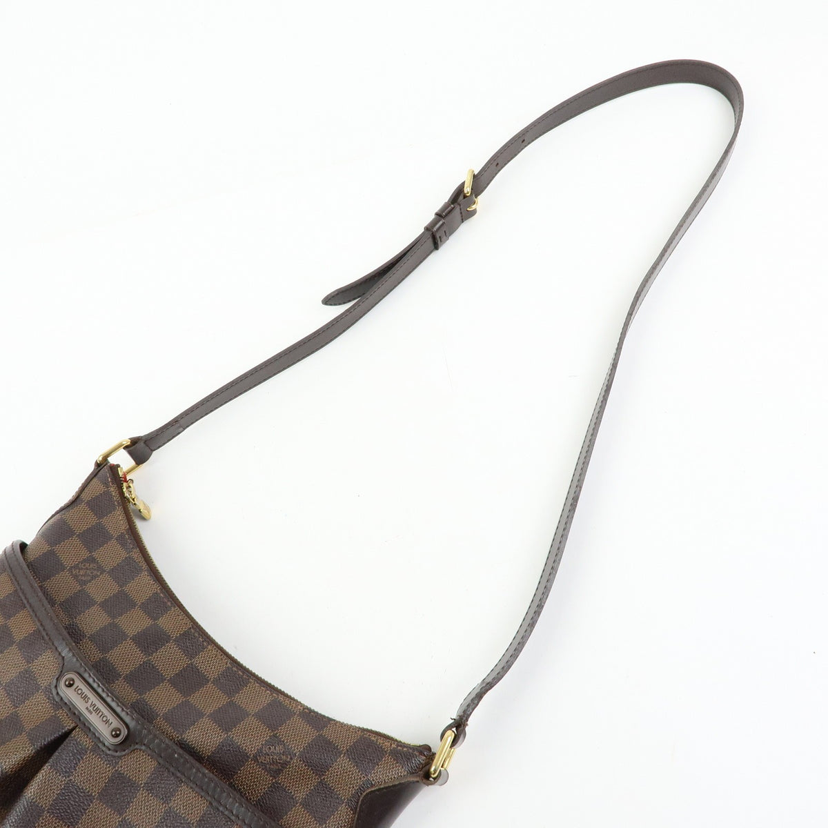 Louis Vuitton Bloomsbury Damier, Brown, Canvas, Shoulder Bag
