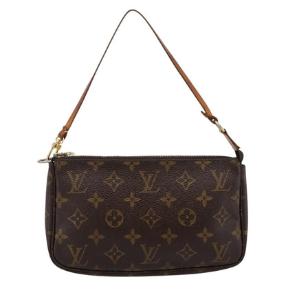 Louis Vuitton Pochette Accessoires NM Monogram Canvas, Brown, Canvas, Clutch