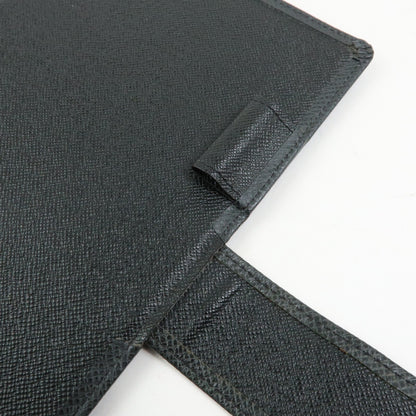 Louis Vuitton Ring Agenda Cover Taiga Leather, Gray, Leather, Briefcase