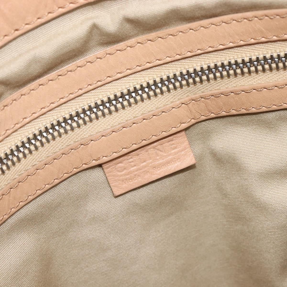 Celine Tote Leather, Beige, Leather, Tote Bag