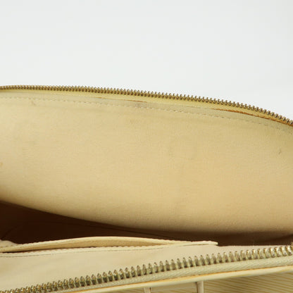 Louis Vuitton Alma Epi Leather, Yellow, Leather, Handbag