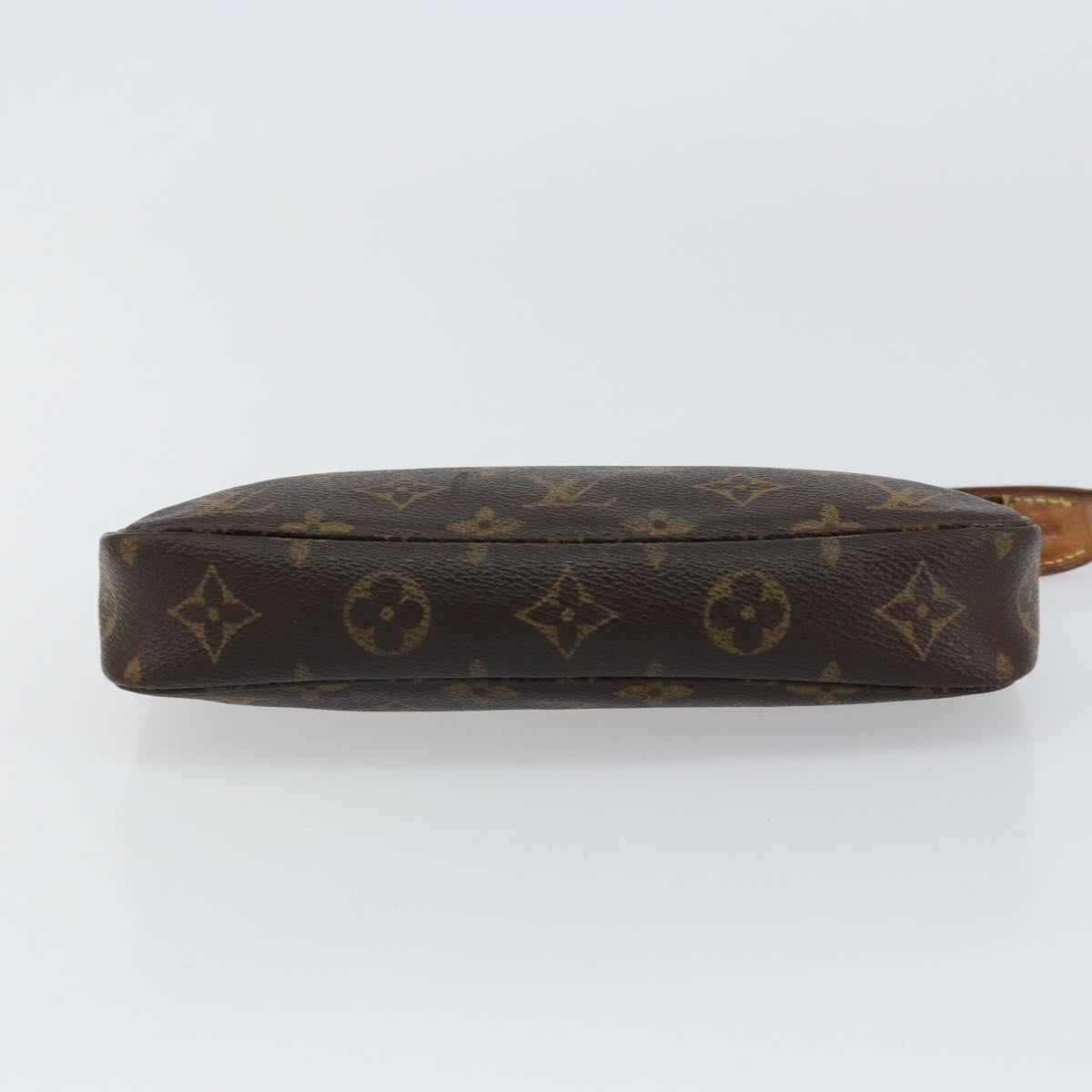 Louis Vuitton Pochette Accessoires Monogram Canvas, BROWN, CANVAS, Clutche & pouche