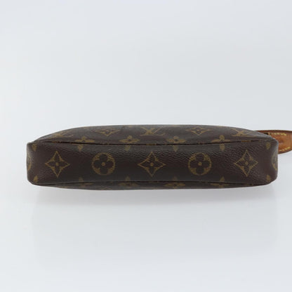 Louis Vuitton Pochette Accessoires Monogram Canvas, BROWN, CANVAS, Clutche & pouche