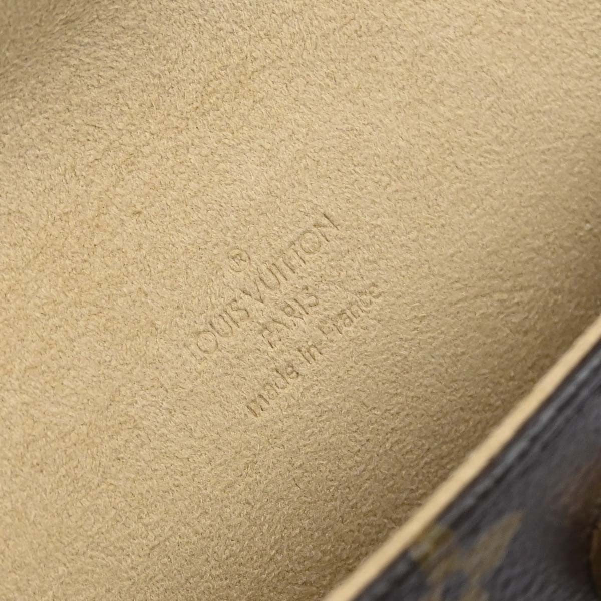 Louis Vuitton Florentine Waist Monogram Canvas, Brown, Canvas, Clutch