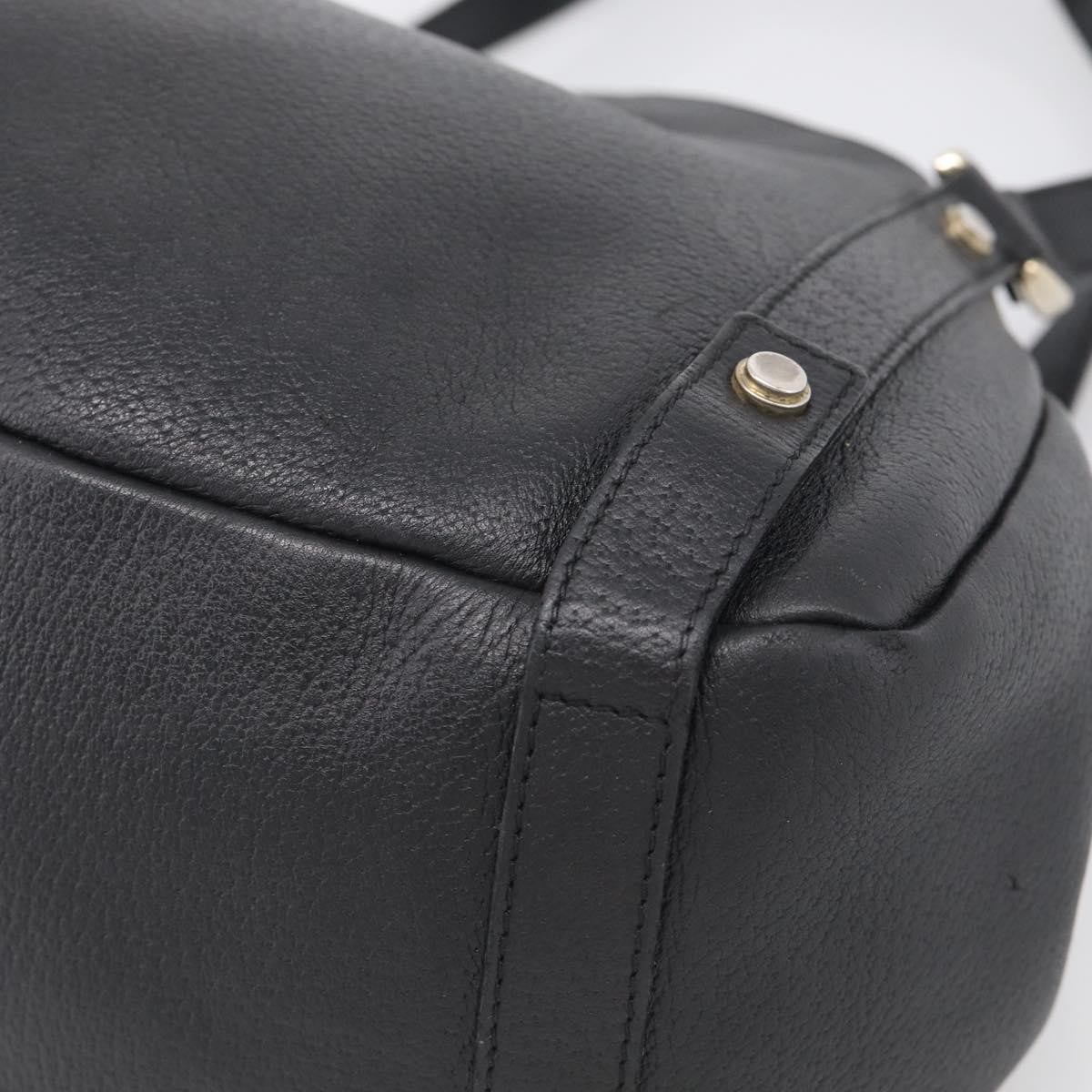 Gucci Abbey Leather, Black, Leather, Shoulder Bag