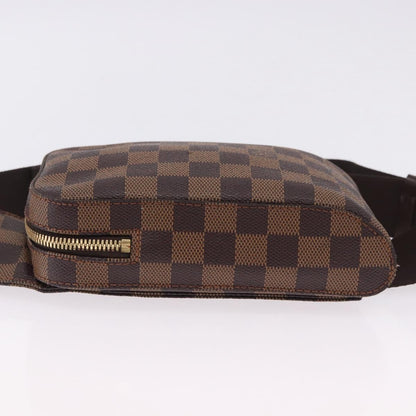 Louis Vuitton Geronimos Damier, Brown, Canvas, Clutch