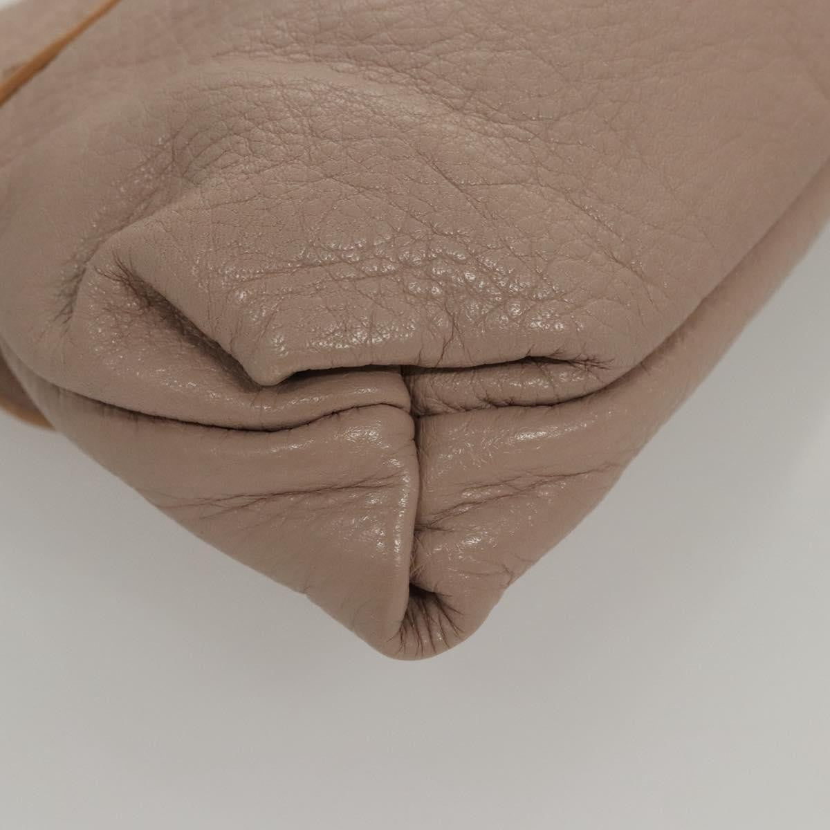 Chloe Lily Leather, Pink, Leather, Handbag