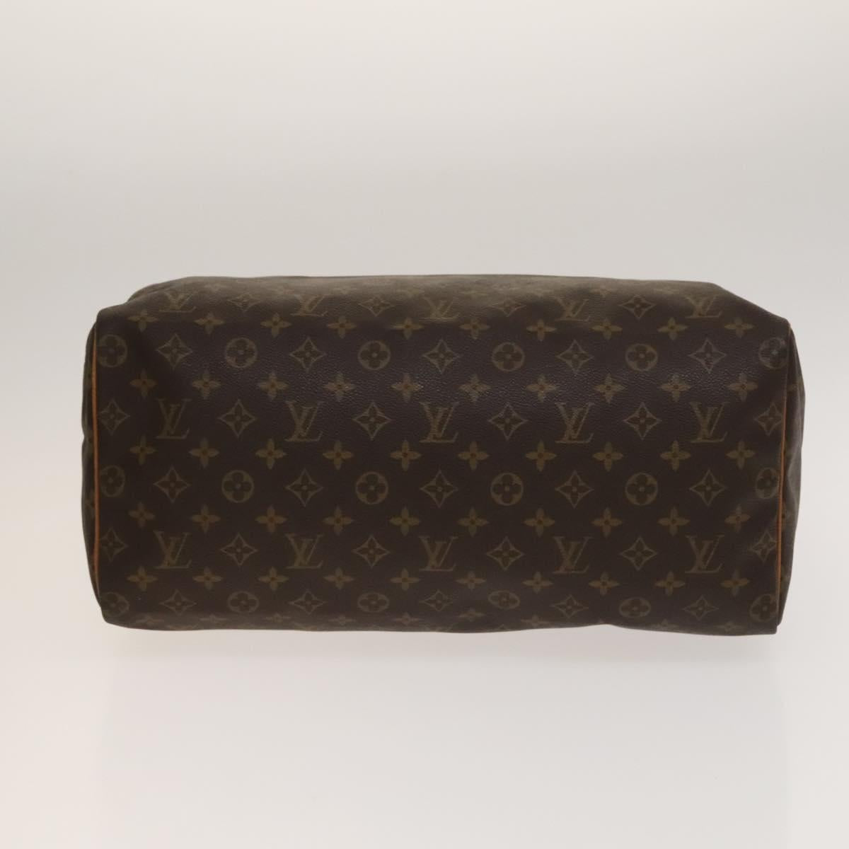 Louis Vuitton Speedy Handbag Monogram Canvas, BROWN, CANVAS, Handbag