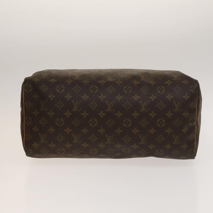 Louis Vuitton Speedy Handbag Monogram Canvas, BROWN, CANVAS, Handbag