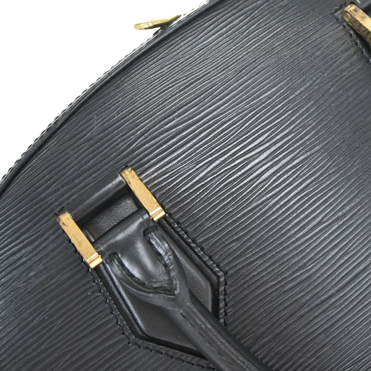 Louis Vuitton Jasmin Epi Leather, Black, Leather, Handbag