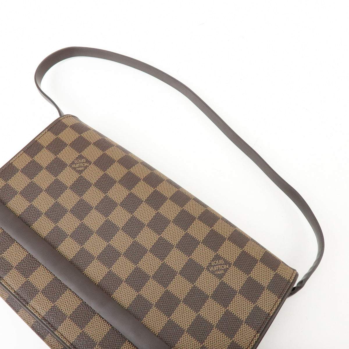 Louis Vuitton Tribeca Damier, Brown, Canvas, Handbag