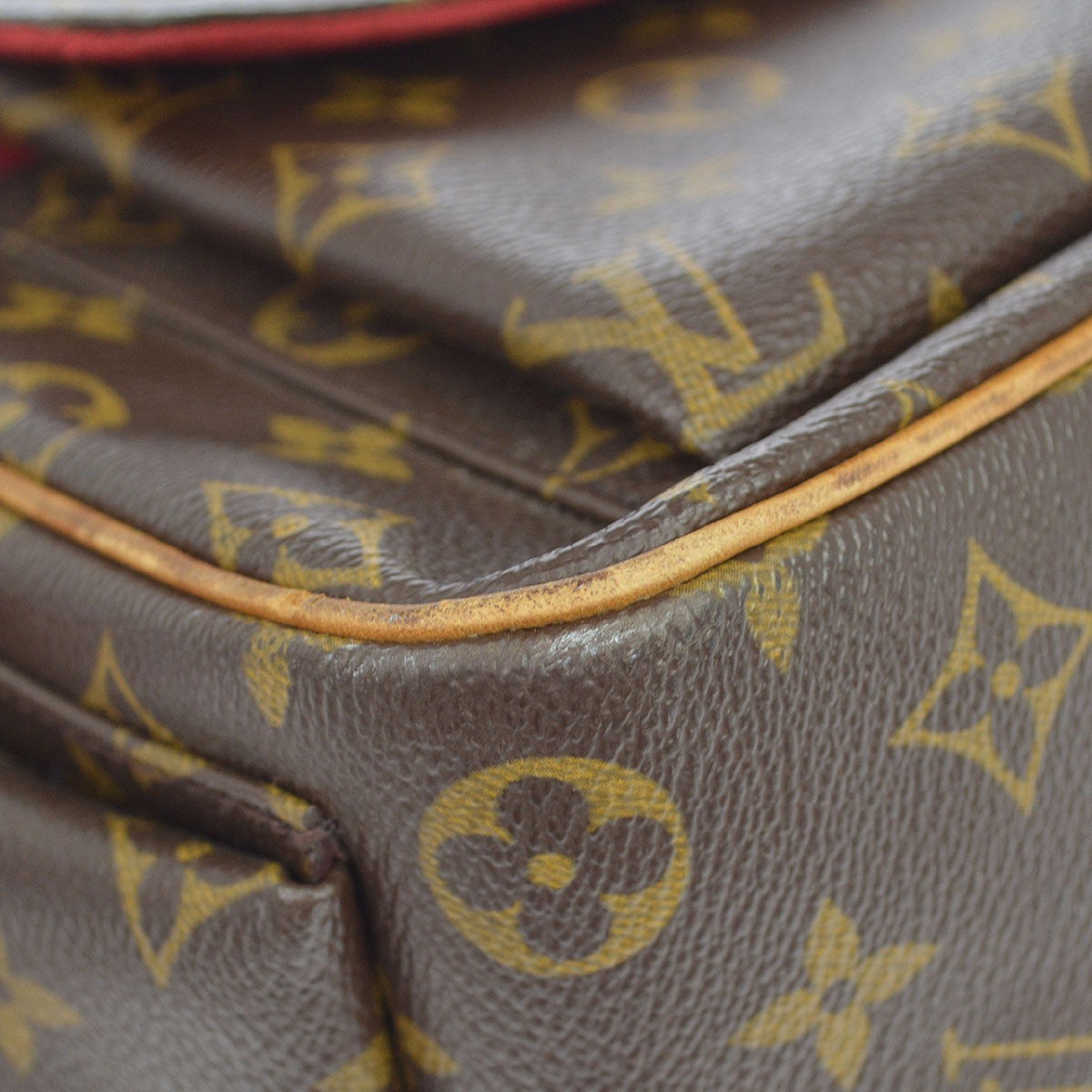 Louis Vuitton Excentri-Cite Monogram Canvas, Brown, Canvas, Handbag