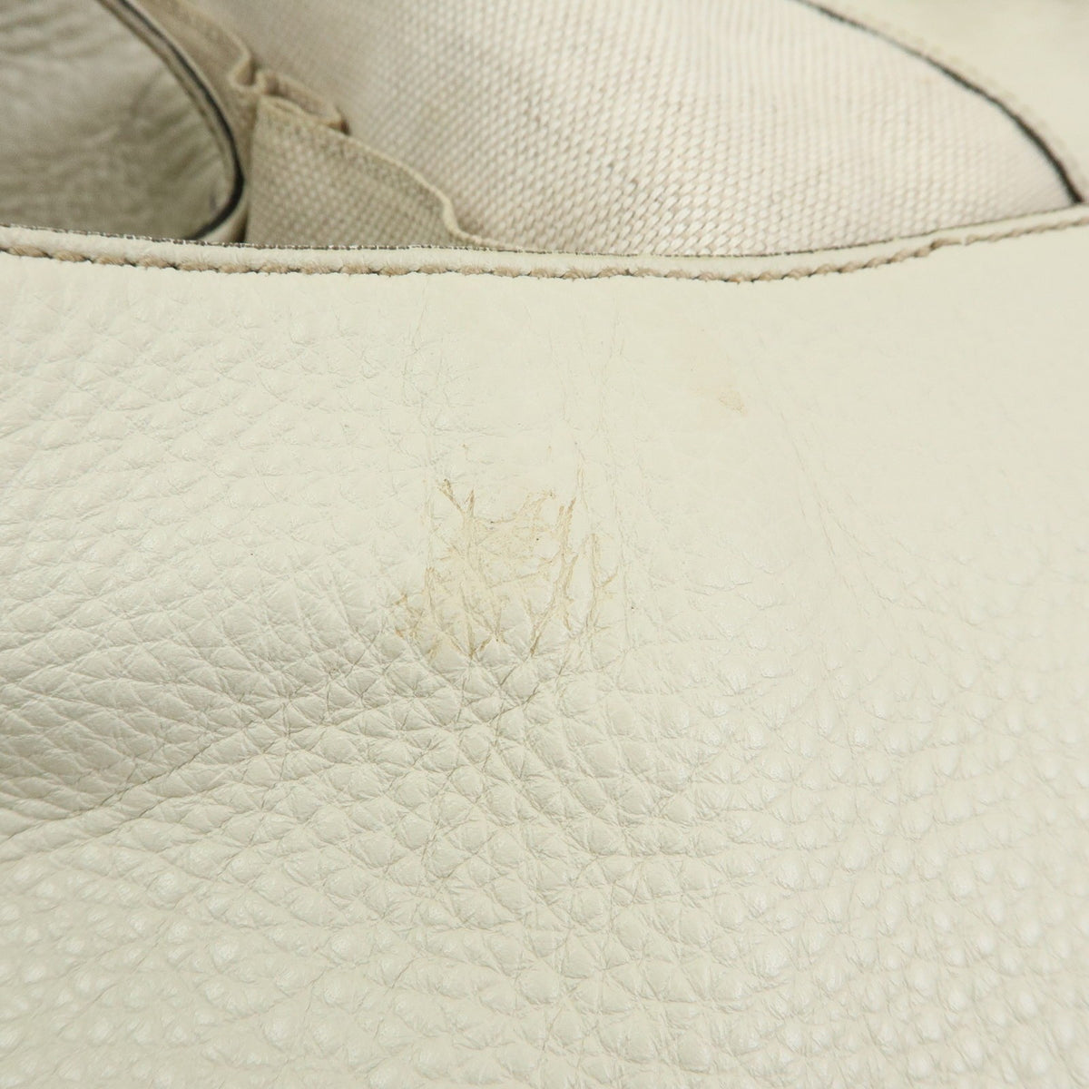 Gucci Soho Leather, Beige, Leather, Shoulder Bag