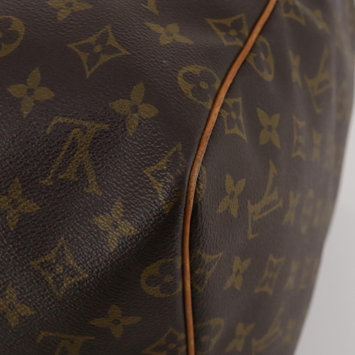 Louis Vuitton Keepall Monogram, Brown, Canvas, Travel Bag