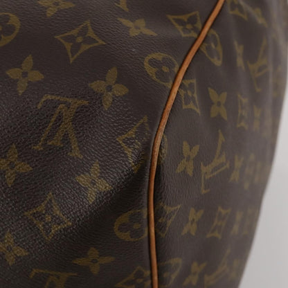 Louis Vuitton Keepall Monogram, Brown, Canvas, Travel Bag