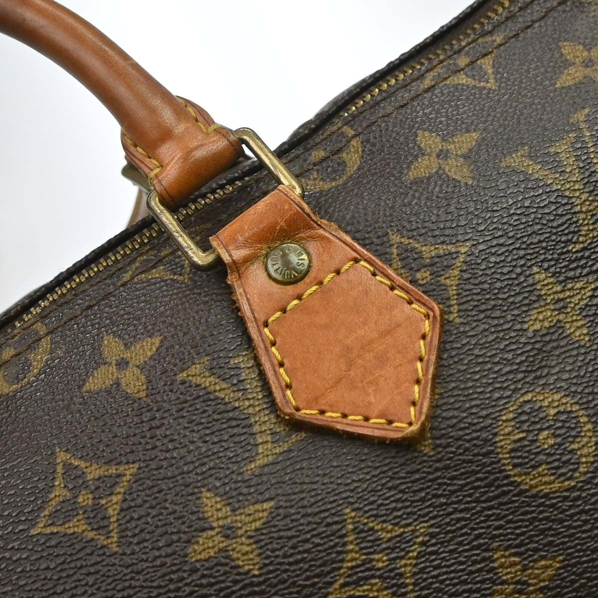 Louis Vuitton Speedy Monogram Canvas, Brown, Canvas, Handbag