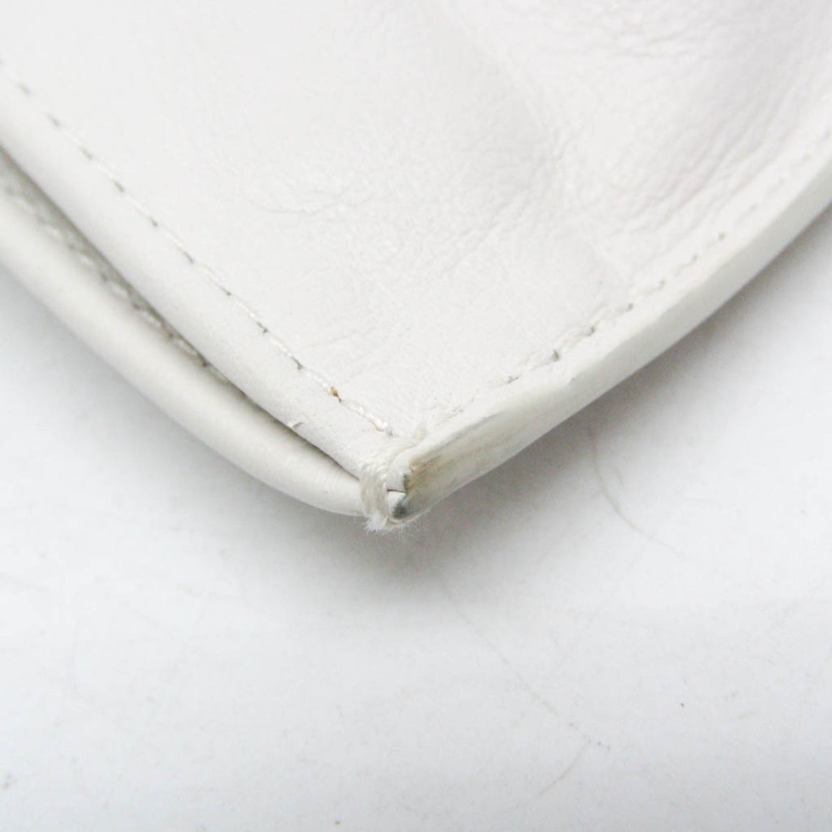Bottega Veneta BV Twist Leather, White, Leather, Handbag