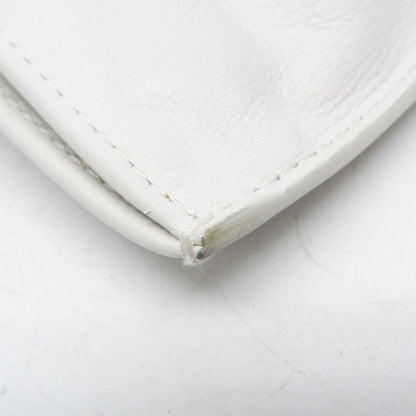Bottega Veneta BV Twist Leather, White, Leather, Handbag