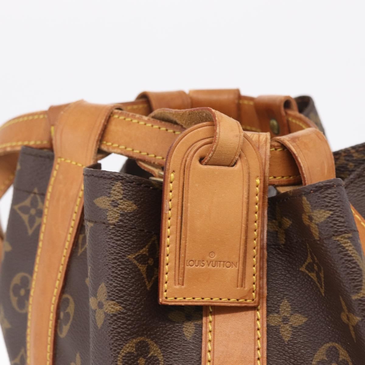 Louis Vuitton Randonnee Monogram Canvas, Brown, Canvas, Backpack