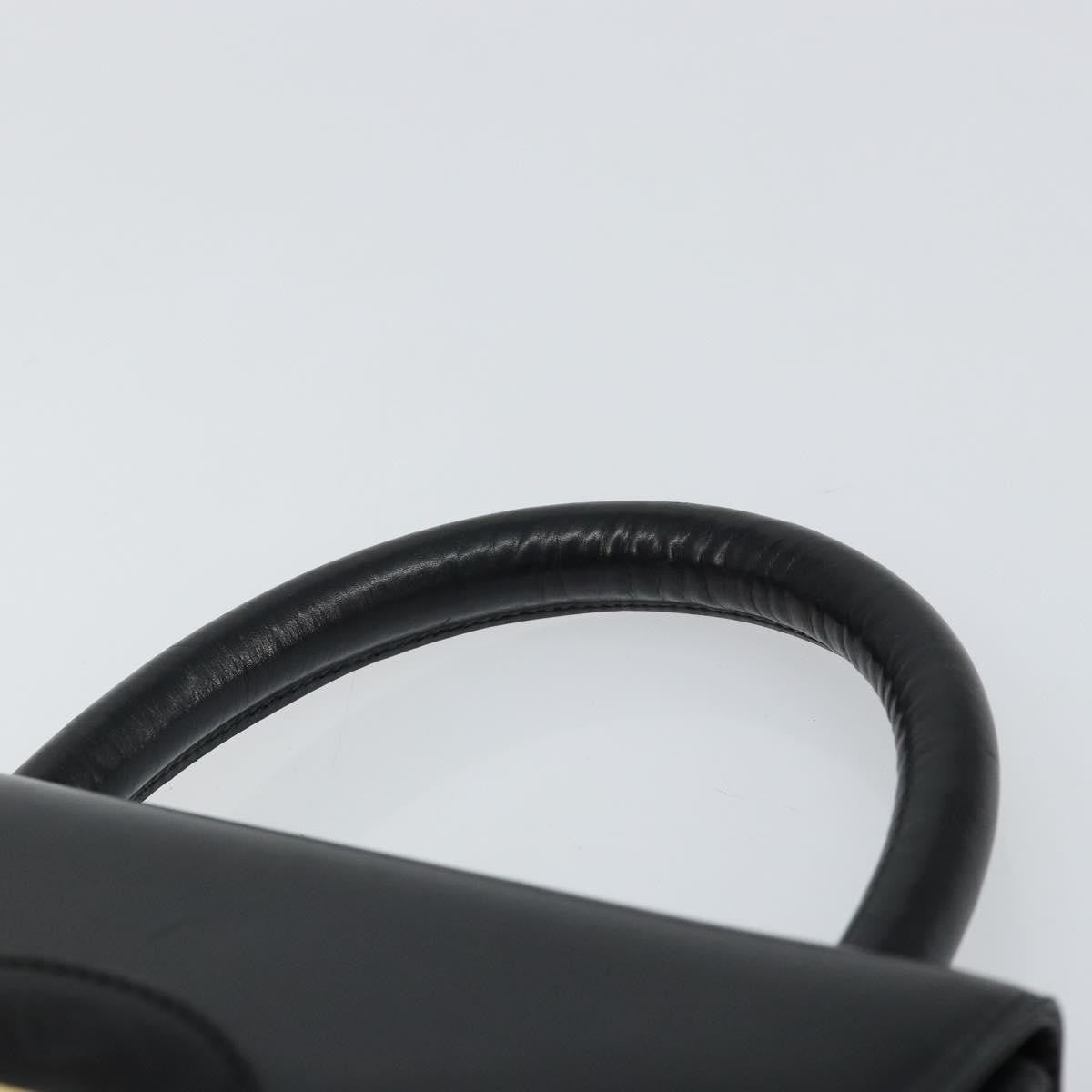 Salvatore Ferragamo Vintage Leather, Black, Leather, Handbag