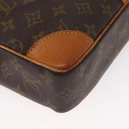 Louis Vuitton Porte-Documents Voyage Macassar Monogram Canvas, Brown, Canvas, Briefcase