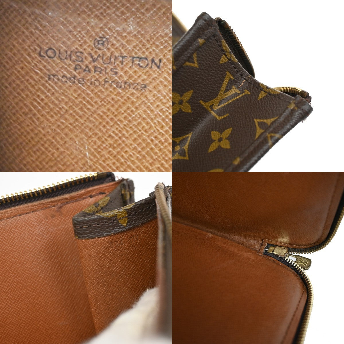 Louis Vuitton Poche Documents Monogram Canvas, Brown, Canvas, Briefcase