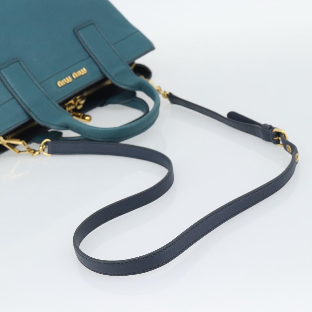 Miu Miu Vintage Leather, Green, Leather, Handbag
