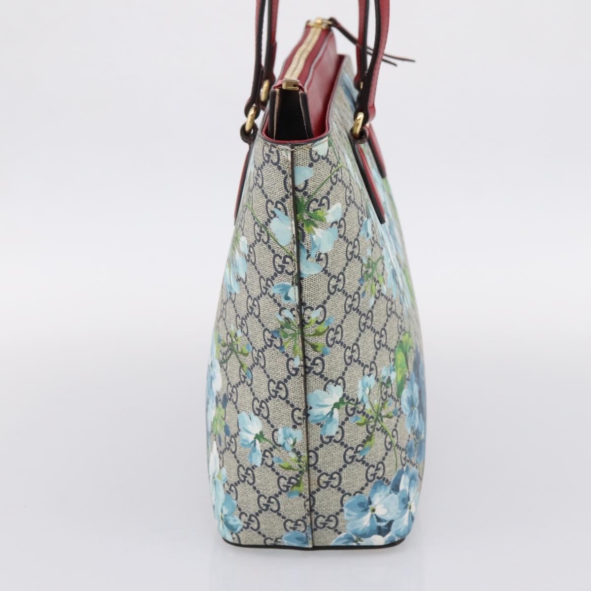 Gucci Linea A Convertible Blooms Print GG Coated Canvas, Multicolour, Canvas, Tote Bag